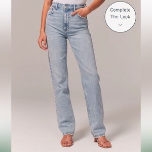 Ultra High Rise 90s Straight Jean
